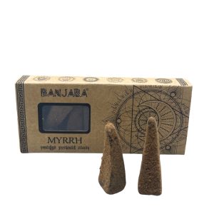 Cones da Pirâmide de Banjara Smudge Mirra