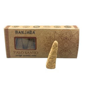 Cones da Pirâmide de Banjara Smudge Palo Santo